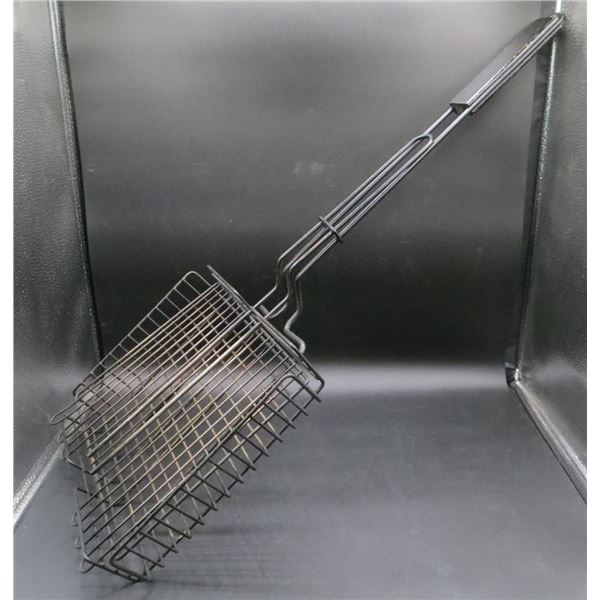 Large 10" x 12" Camping Cooking Basket With Long Handle