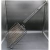 Image 1 : Large 10" x 12" Camping Cooking Basket With Long Handle