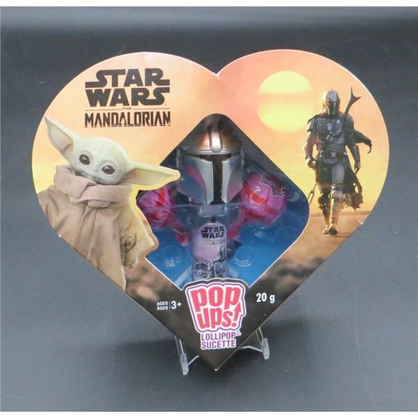 Star Wars Mandalorian Pop Ups Lollipop Holder with 2 Suckers