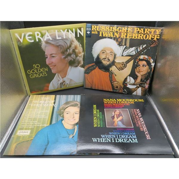 Lot of 4 Various Records