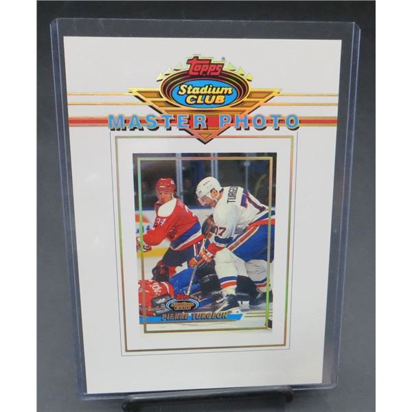 Pierre Turgeon Topps Stadium Club 5x7 Master Photo #8