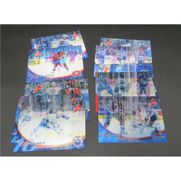 2005-06 NHL RePlay 3x4 Cards Lot Of 11