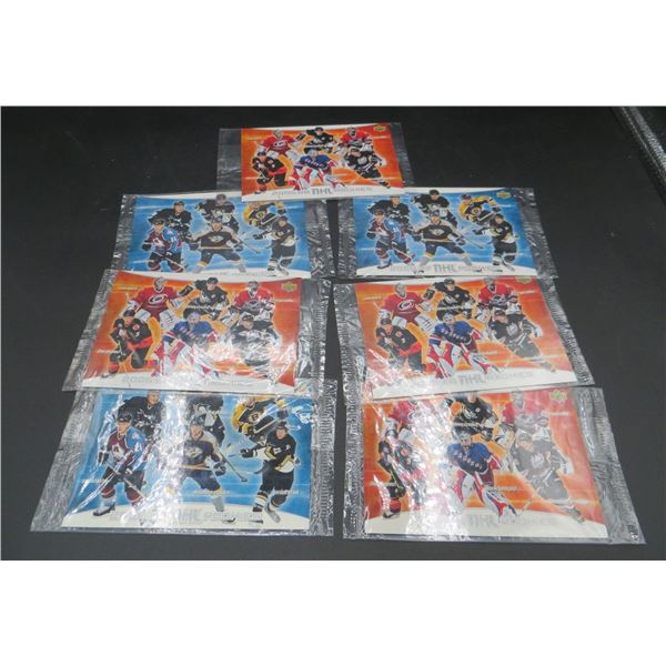 2005-06 x 4 & 2006-07 x 3 NHL Multi Rookie Oversized Cards Factory Sealed Crosby, Ovechkin, Malkin