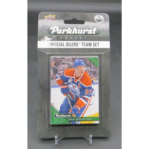 2017-18 Parkhurst Edmonton Oilers Team Set Connor McDavid