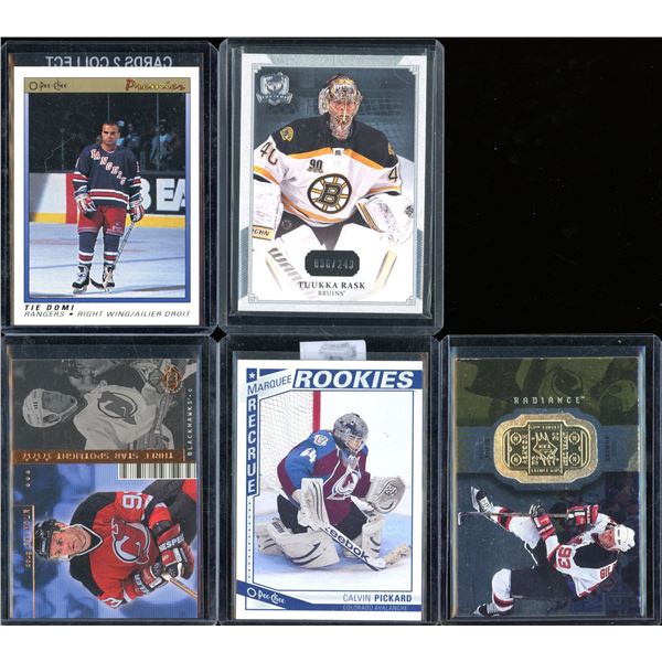 Lot Of 5 Hockey Rookies & Insert Cards