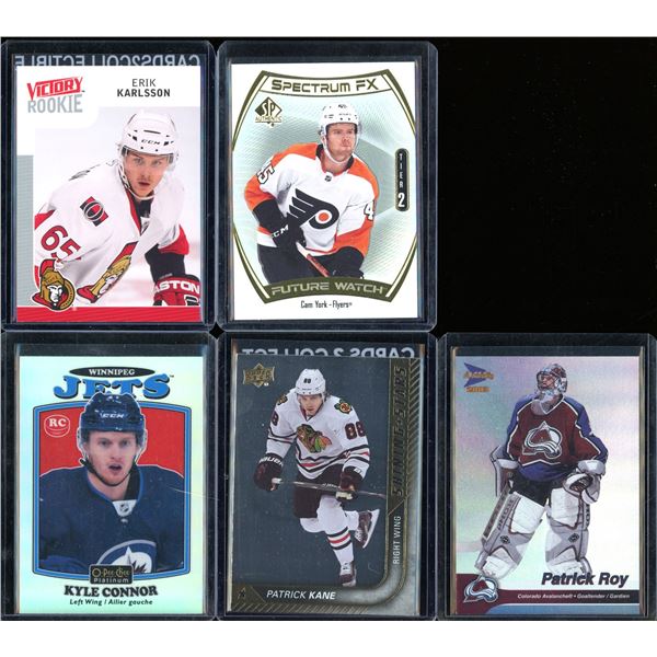 Lot Of 5 Hockey Rookies & Insert Cards