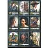 Image 1 : Lot Of 9 Various Walking Dead Insert Collector Cards