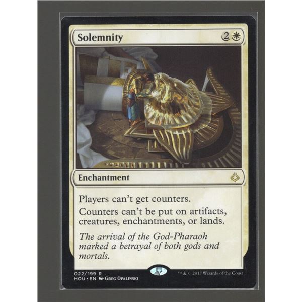 Magic the Gathering Solemnity Hour of Devastation