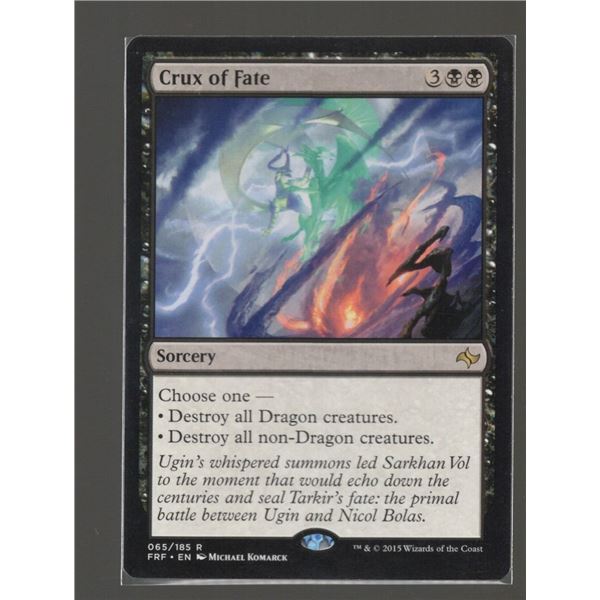 Magic the Gathering Crux of Fate Fate Reforged