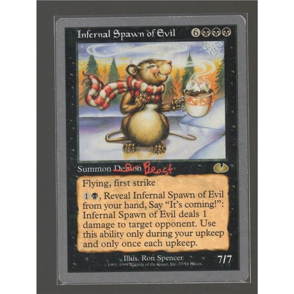 Magic the Gathering Infernal Spawn of Evil Unglued