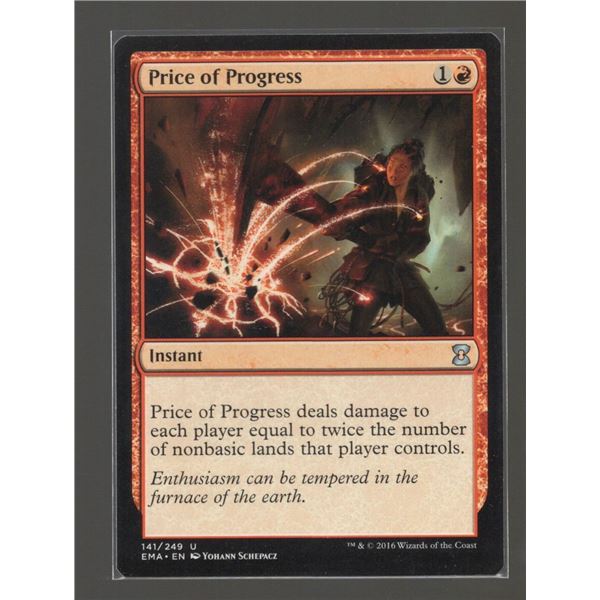 Magic the Gathering Price of Progress Eternal Masters