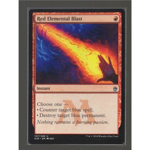 Magic the Gathering Red Elemental Blast Masters 25