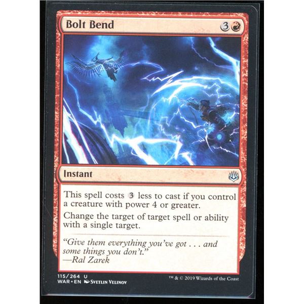 Magic the Gathering Bolt Bend War of the Spark