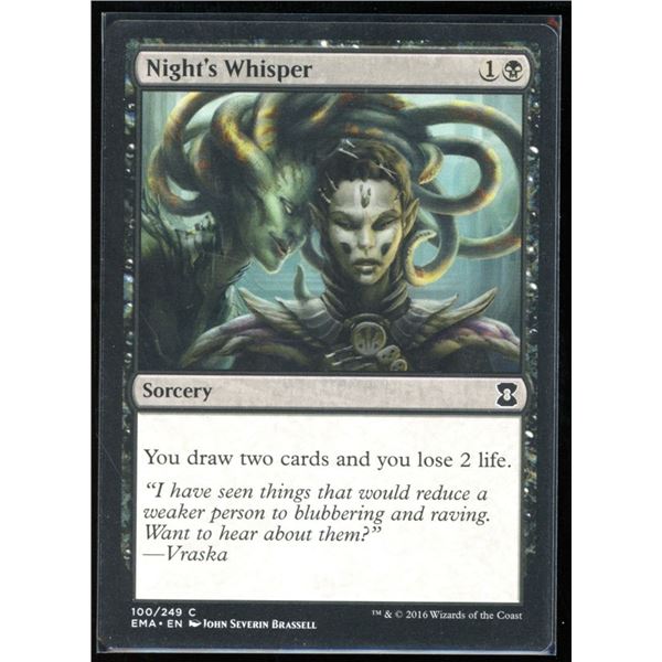 Magic the Gathering Night's Whisper Eternal Masters