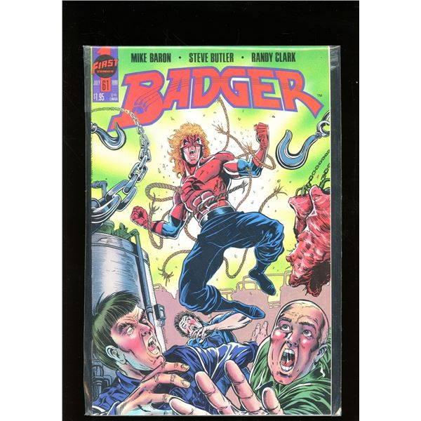 First Comics Badger #61