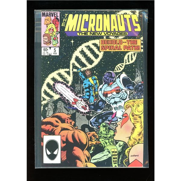 Marvel The Micronauts The New Voyages #5