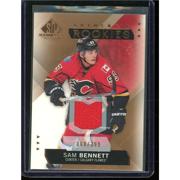 2015-16 SP Game Used Copper Rookie Jerseys #175 Sam Bennett 30/399 BV $60