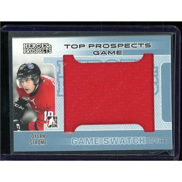 2014-15 ITG Heroes and Prospects Top Prospects Jersey #TPJ05 Dylan Strome 1/60