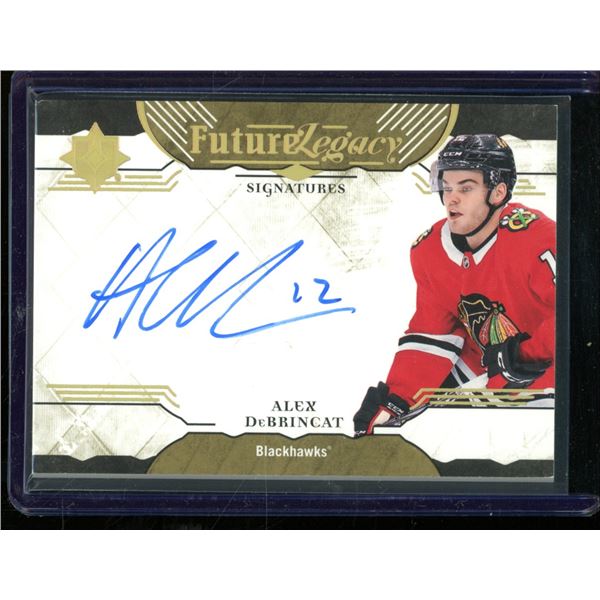 2017-18 Ultimate Collection Future Legacy Signatures #FLSAD Alex DeBrincat BV $75