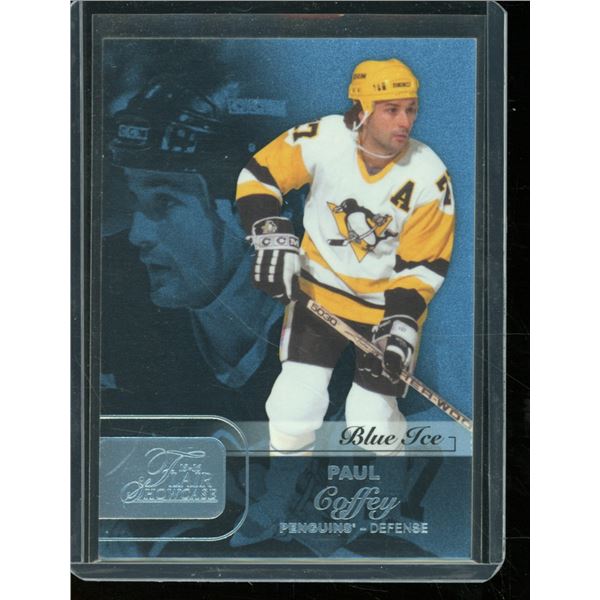 2015-16 Fleer Showcase Flair Blue Ice #34 Paul Coffey 58/99