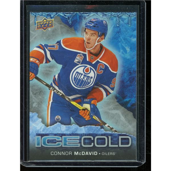 2017-18 Upper Deck Overtime Ice Cold #IC1 Connor McDavid BV $30