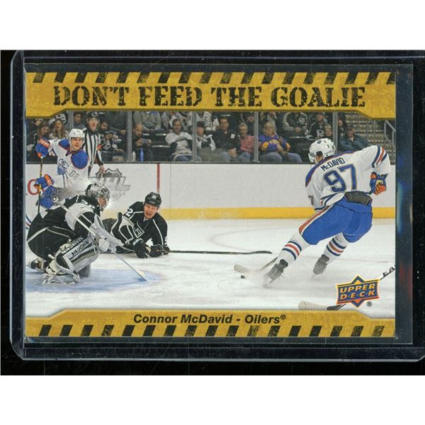 2016-17 Upper Deck Don't Feed The Goalie #DFGCM Connor McDavid
