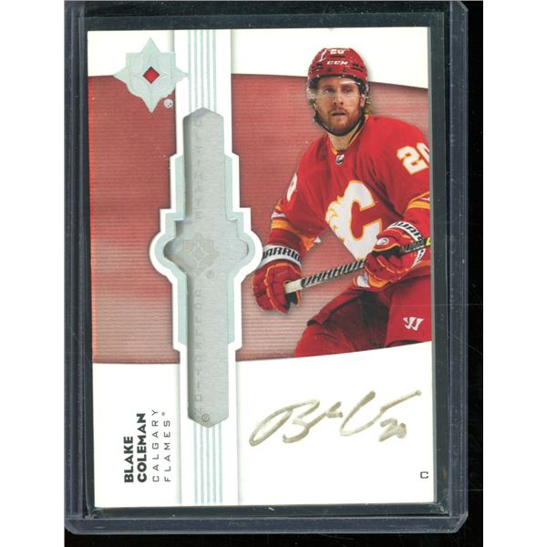 2022-23 Ultimate Collection Ultimate Emblems Autographs #UEBC Blake Coleman