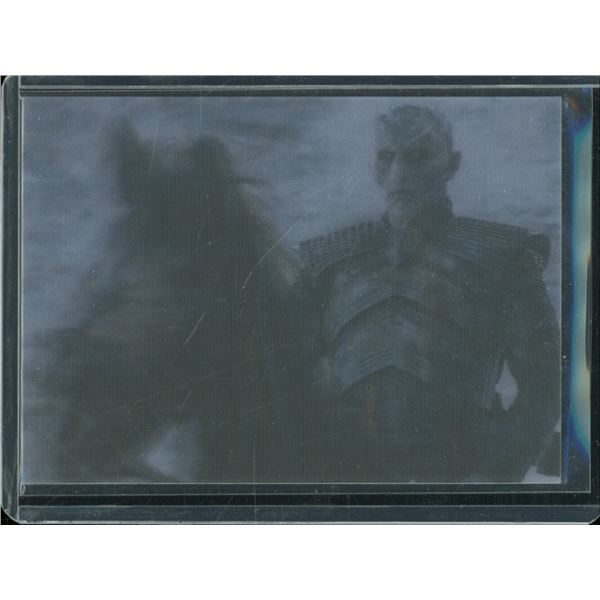 2017 Rittenhouse Game of Thrones Valyrian Steel 3-D Lenticular #L16 Encounter with the Night King