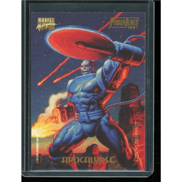 1994 Fleer Marvel Masterpieces PowerBlast #PB1 Apocalypse