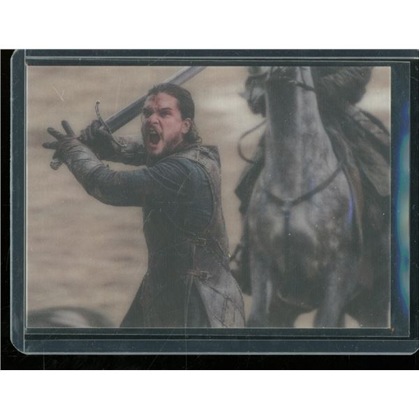 2017 Rittenhouse Game of Thrones Valyrian Steel 3-D Lenticular #L18 Rage Against the Boltons