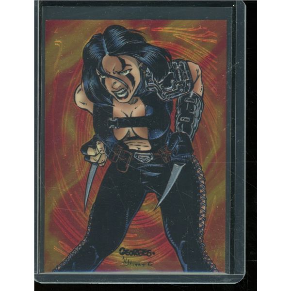 1995 Krome Razor Chromium Promos #P4 Razor