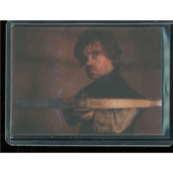 2017 Rittenhouse Game of Thrones Valyrian Steel 3-D Lenticular #L15 Tyrion's Revenge