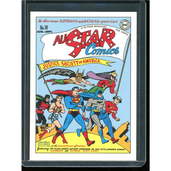 2016 Cryptozoic DC Comics Justice League All-Star Comics #C8 Volume 1, No. 36