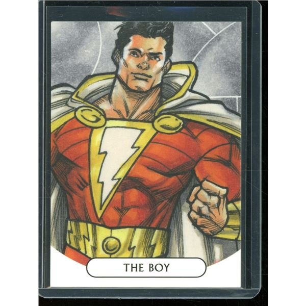 2016 Cryptozoic DC Comics Justice League Madame Xanadu Tarot Cards #X9 The Boy