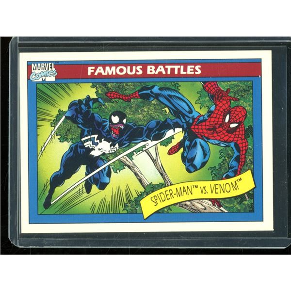 1990 Impel Marvel Universe I #106 Spider-Man vs. Venom