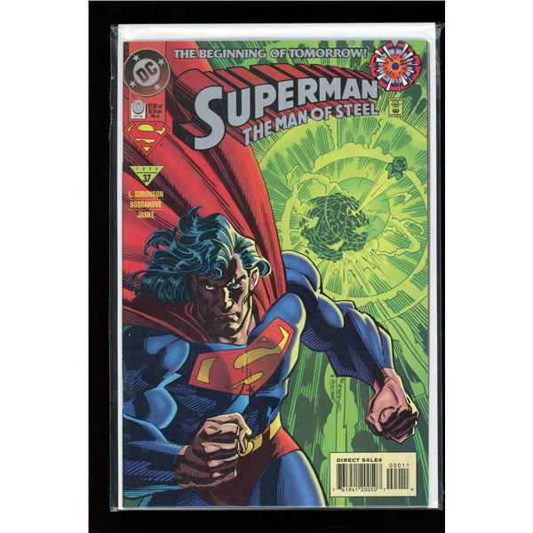 DC Superman The Man Of Steel #0