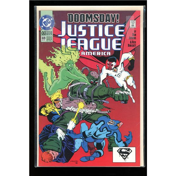 DC Doomsday Justice League America #69