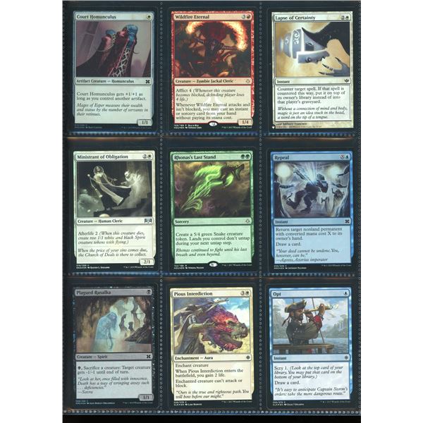 Lot Of 9 Various Magic The Gathering FOIL Cards Various Sets & Colors