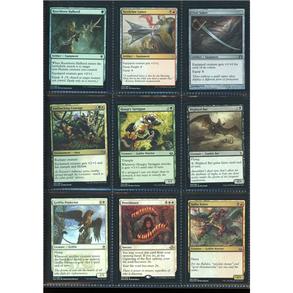 Lot Of 9 Various Magic The Gathering FOIL Cards Various Sets & Colors