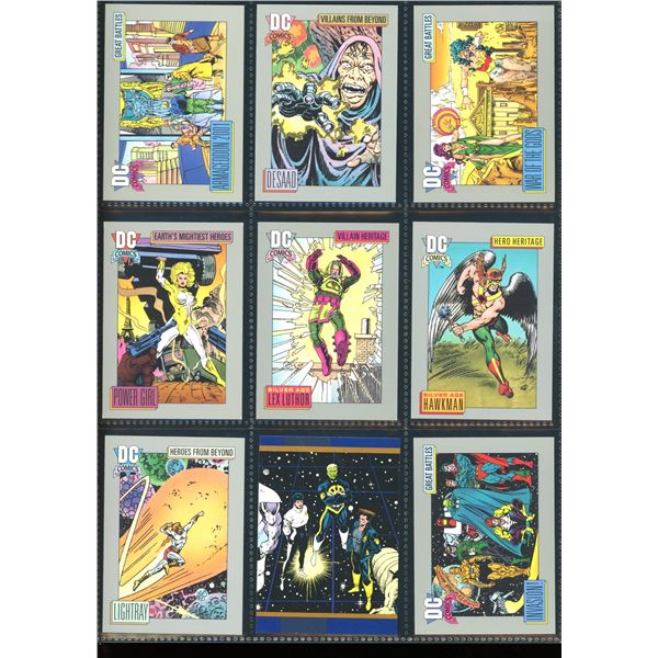 Lot Of 9 Various DC Collector Cards