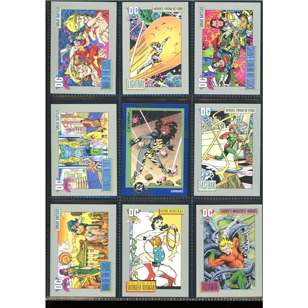 Lot Of 9 Various DC Collector Cards