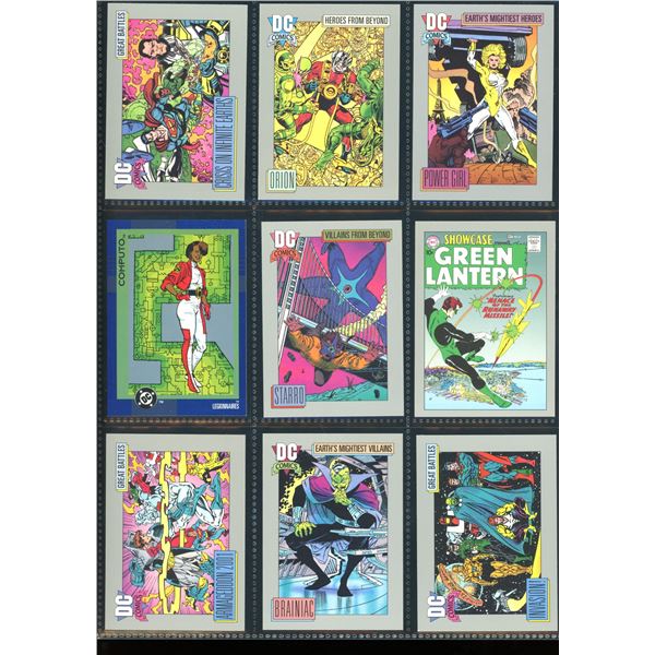 Lot Of 9 Various DC Collector Cards