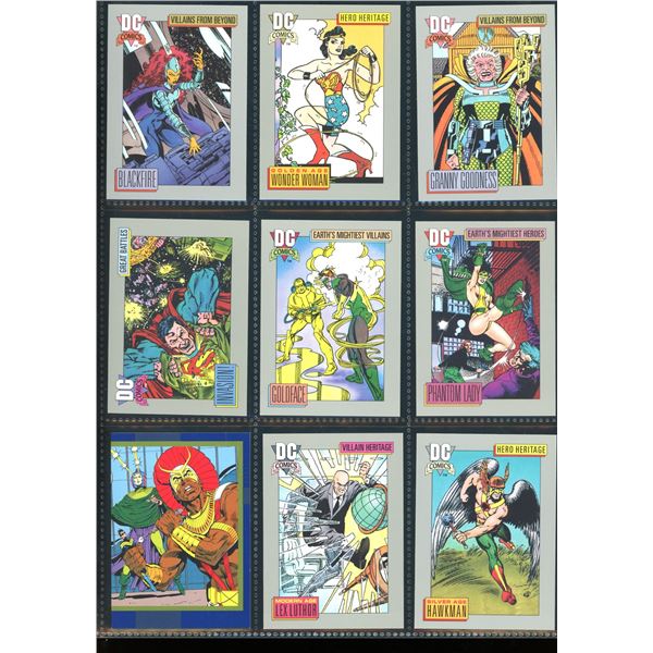 Lot Of 9 Various DC Collector Cards