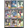 Image 1 : 1980-81 OPC O-Pee-Chee Lot Of 9 Vintage Cards Various Teams & Players