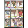 Image 1 : 1980-81 OPC O-Pee-Chee Lot Of 9 Vintage Cards Various Teams & Players