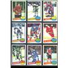 Image 1 : 1980-81 OPC O-Pee-Chee Lot Of 9 Vintage Cards Various Teams & Players