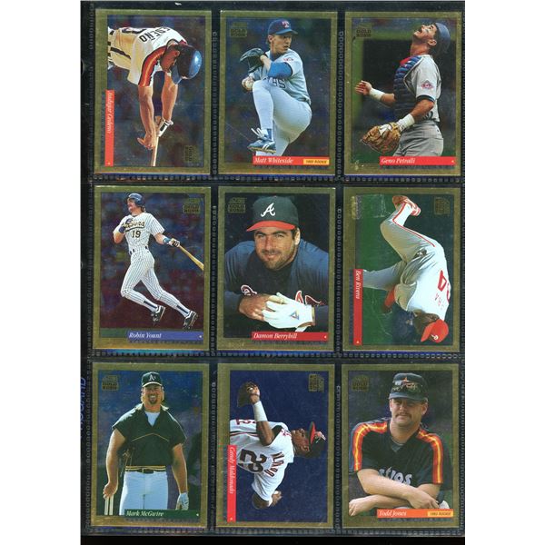Lot of 9 Various Baseball Cards Various Teams & Players