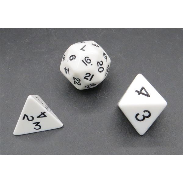 3 New Jumbo RPG D&D Dice