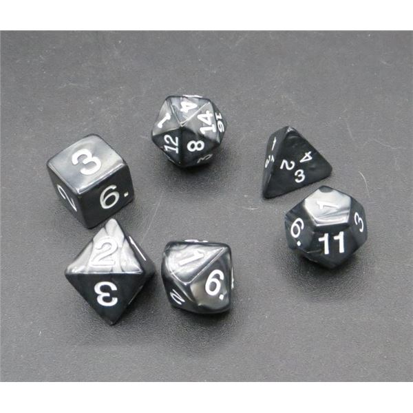 New Set Of 6 RGP/D&D Dice