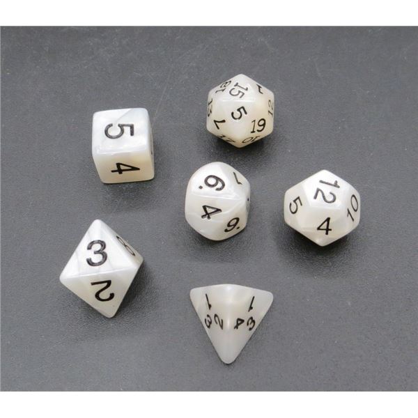 New Set Of 6 RGP/D&D Dice